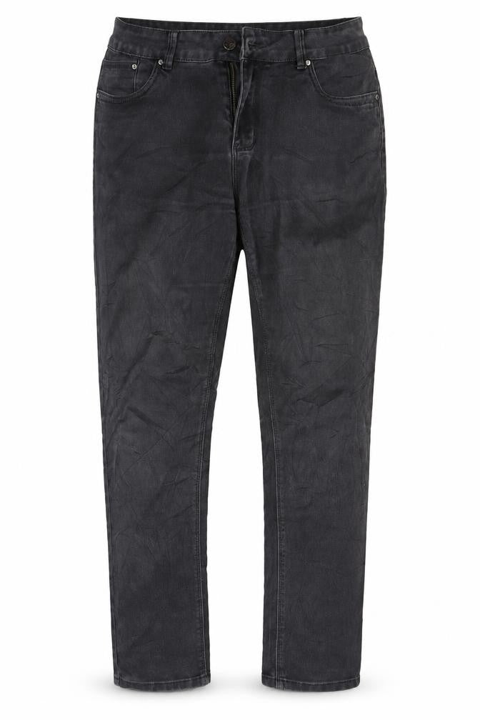 Yazz Collection Womens Grey  Denim Straight Jeans Size 33 in L30 in