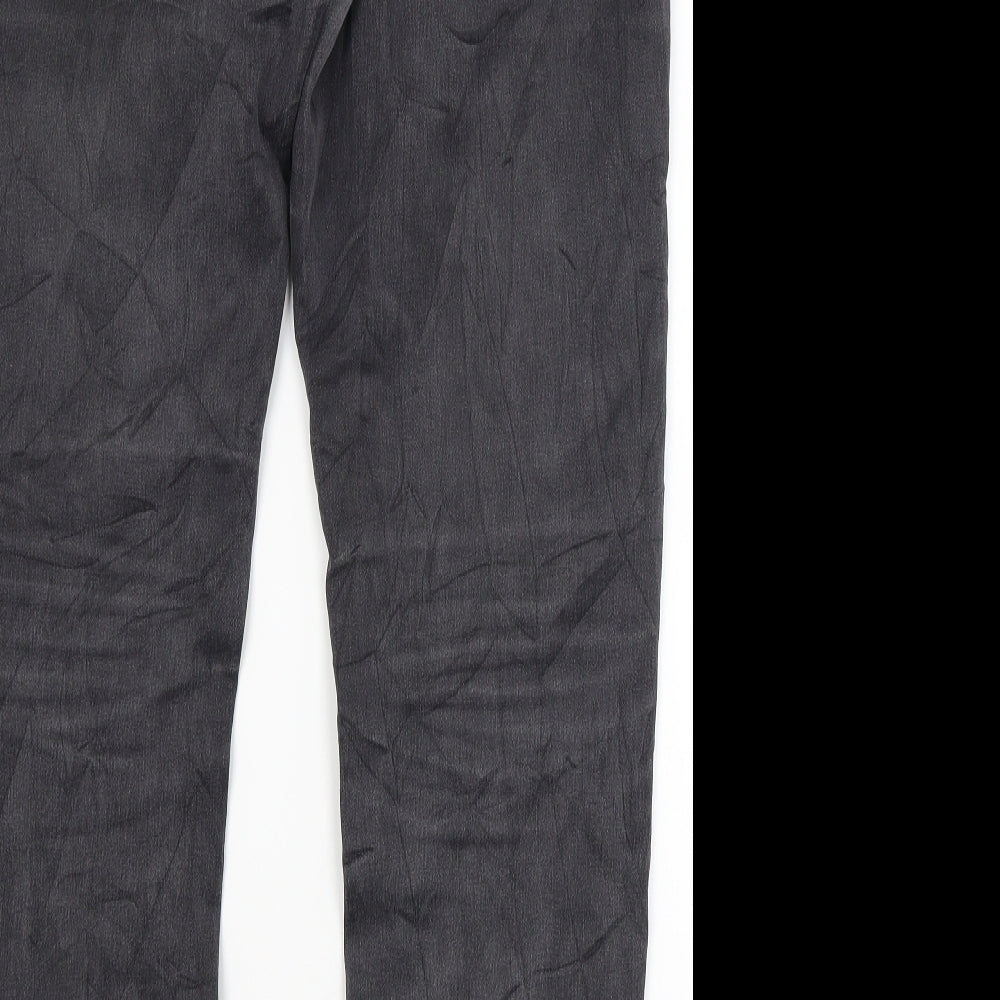 Yazz Collection Womens Grey  Denim Straight Jeans Size 33 in L30 in