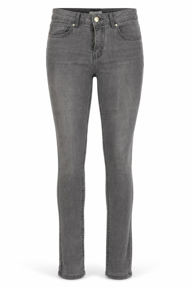 H&M Womens Grey  Denim Skinny Jeans Size 8 L27 in