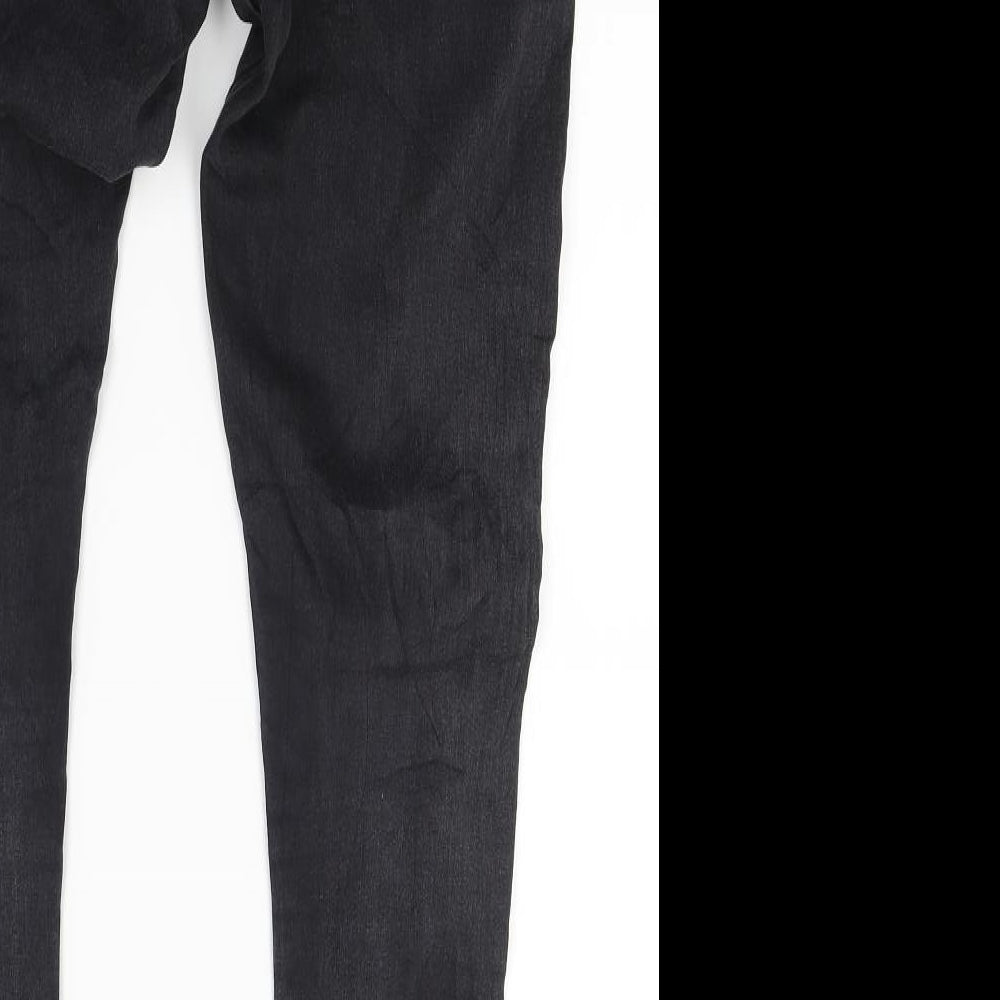Diverse Womens Black  Denim Skinny Jeans Size XS L27 in