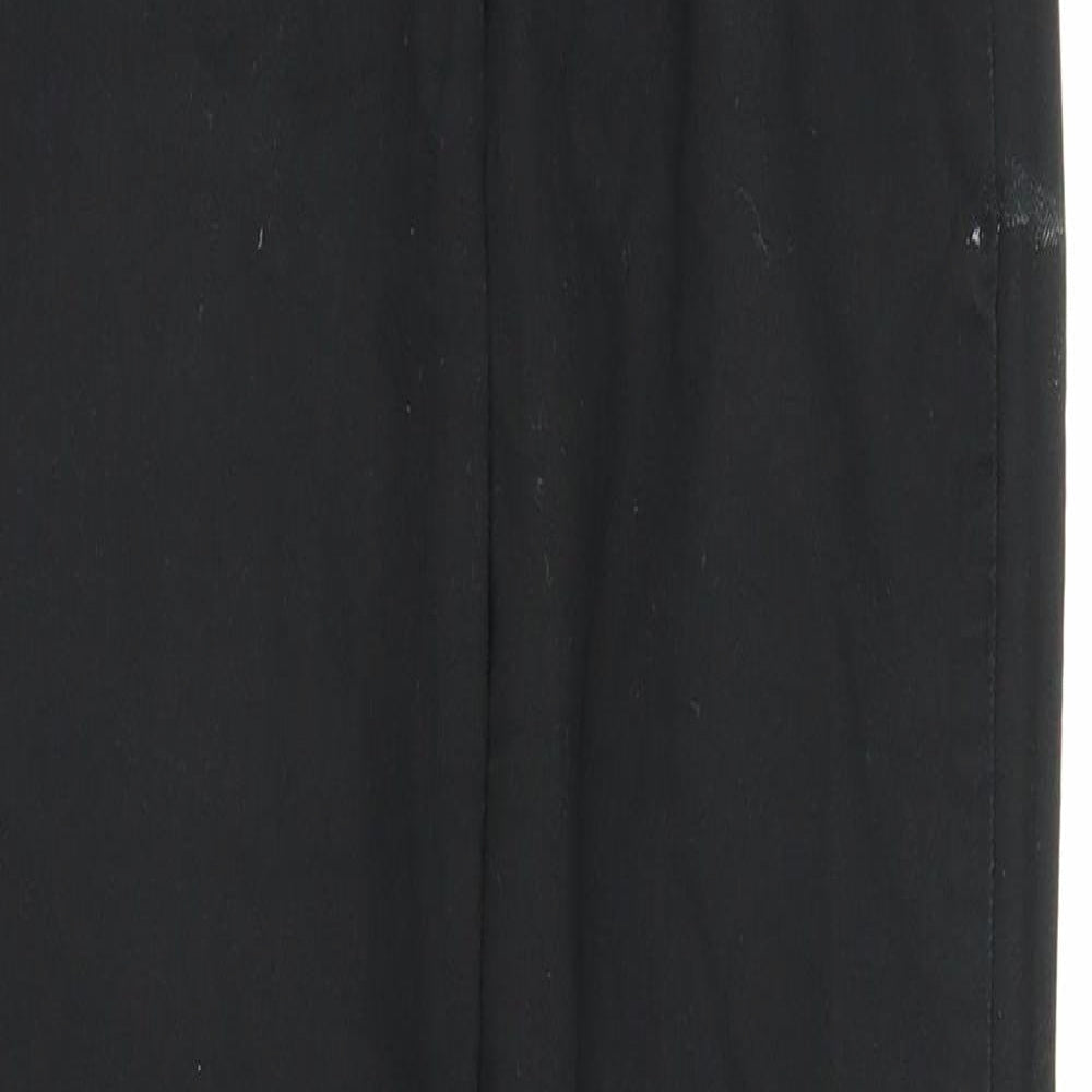 H&M Womens Black   Carrot Trousers Size 8 L26 in