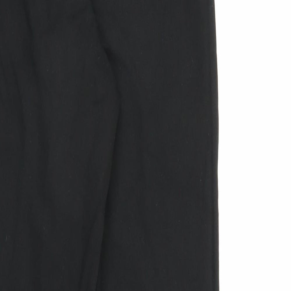H&M Womens Black   Carrot Trousers Size 8 L26 in