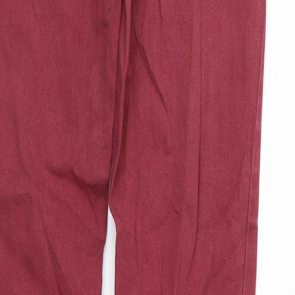 ESMARA Womens Red   Skinny Jeans Size 10 L30 in