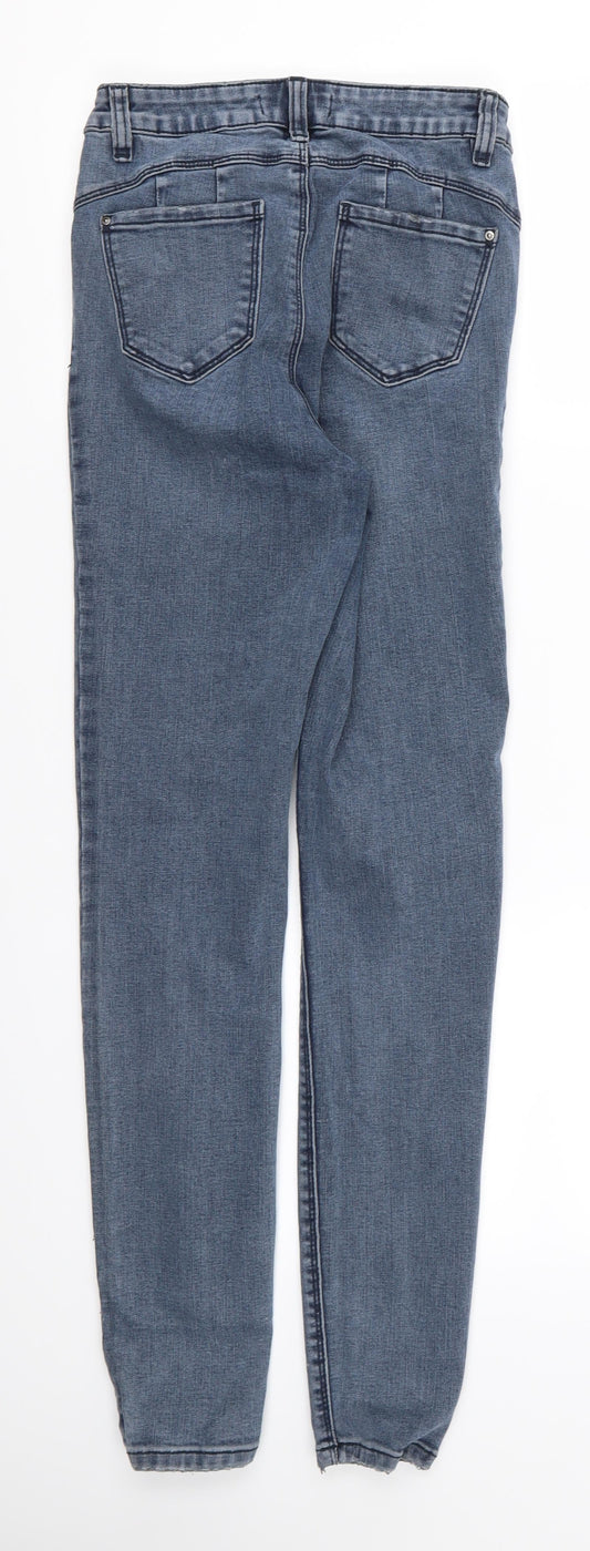 denim ad co Womens Blue   Skinny Jeans Size 6 L28 in