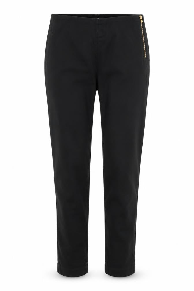 H&M Womens Black   Trousers  Size 6 L26 in