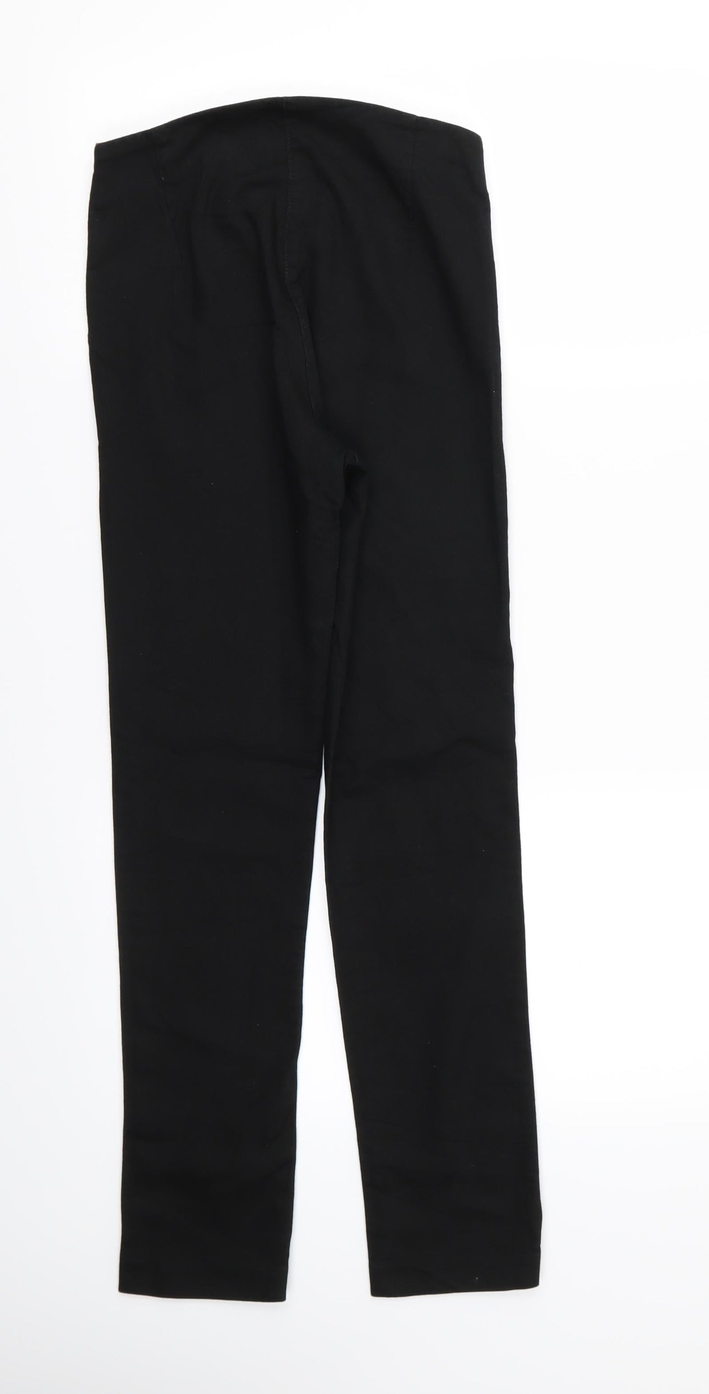 H&M Womens Black   Trousers  Size 6 L26 in