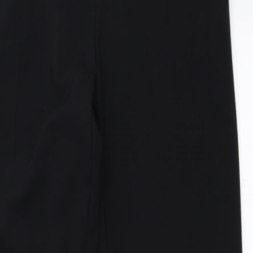 Marks and Spencer Womens Black   Trousers  Size 10 L30.5 in