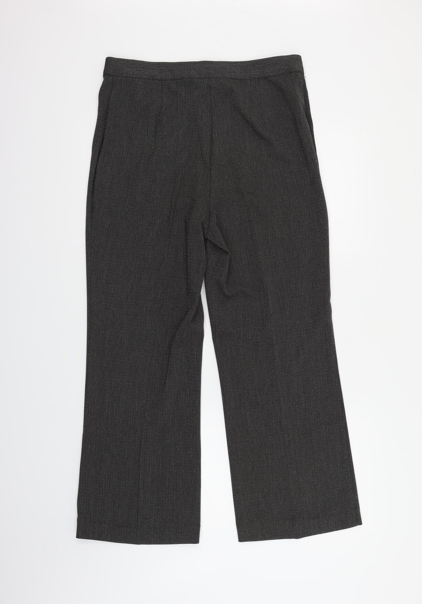 Marks and Spencer Womens Grey   Trousers  Size 14 L28 in
