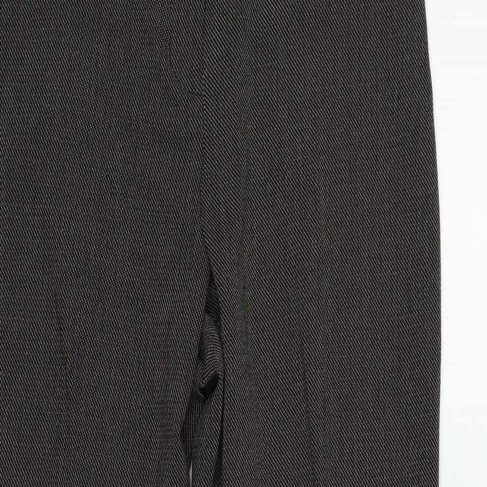 Marks and Spencer Womens Grey   Trousers  Size 14 L28 in