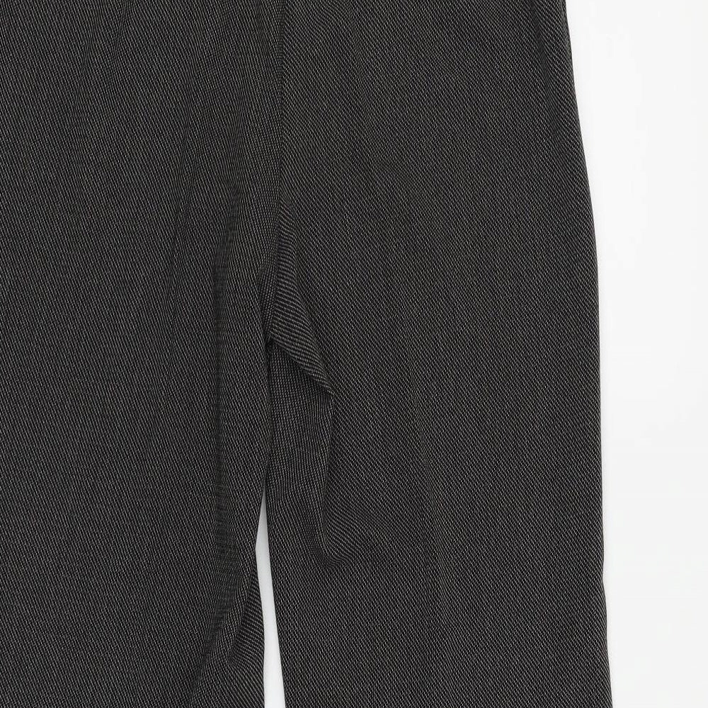 Marks and Spencer Womens Grey   Trousers  Size 14 L28 in