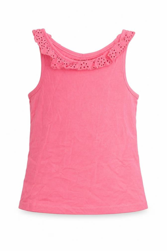 Nutmeg Girls Pink   Basic Tank Size 2-3 Years