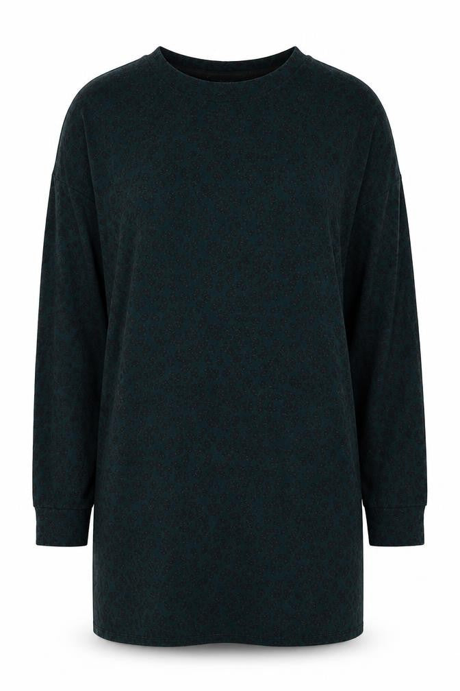 Next  Womens Green Animal Print  Pullover Jumper Size 12
