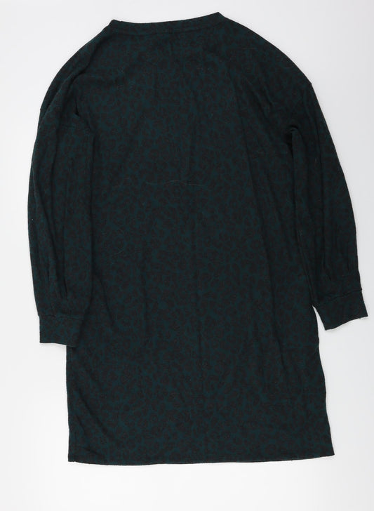 NEXT  Womens Green Animal Print  Pullover Jumper Size 12