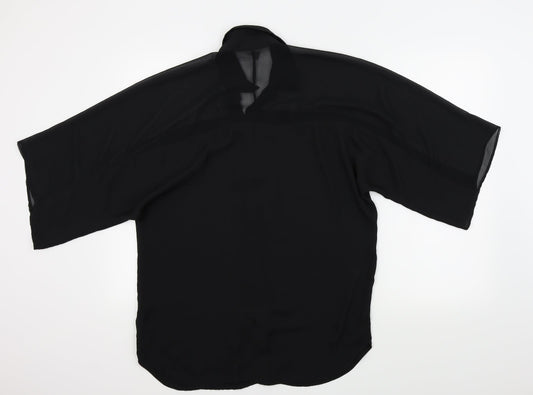 ASOS Womens Black   Basic Blouse Size 8