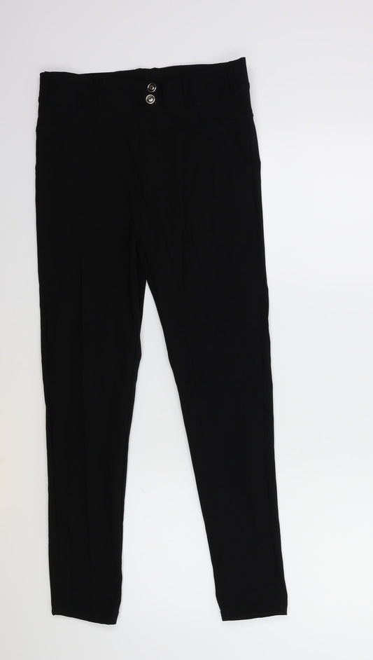 Preworn Womens Black   Snow Pants Trousers Size 28 in L26 in
