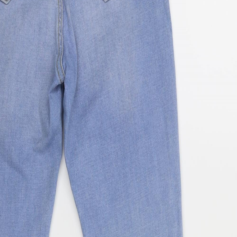 Denim & Co. Womens Blue  Denim Skinny Jeans Size 8 L27 in