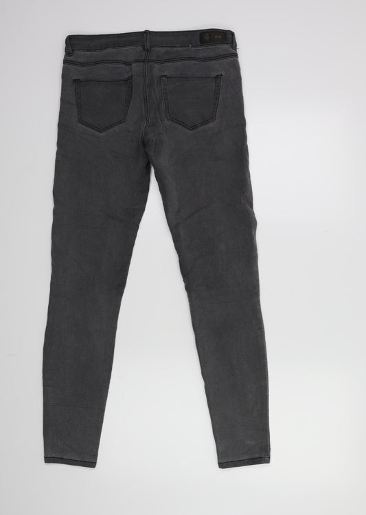 renew Womens Grey  Denim Skinny Jeans Size 27 in L28 in