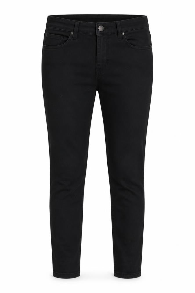Denim & Co. Womens Black  Denim Skinny Jeans Size 8 L27 in