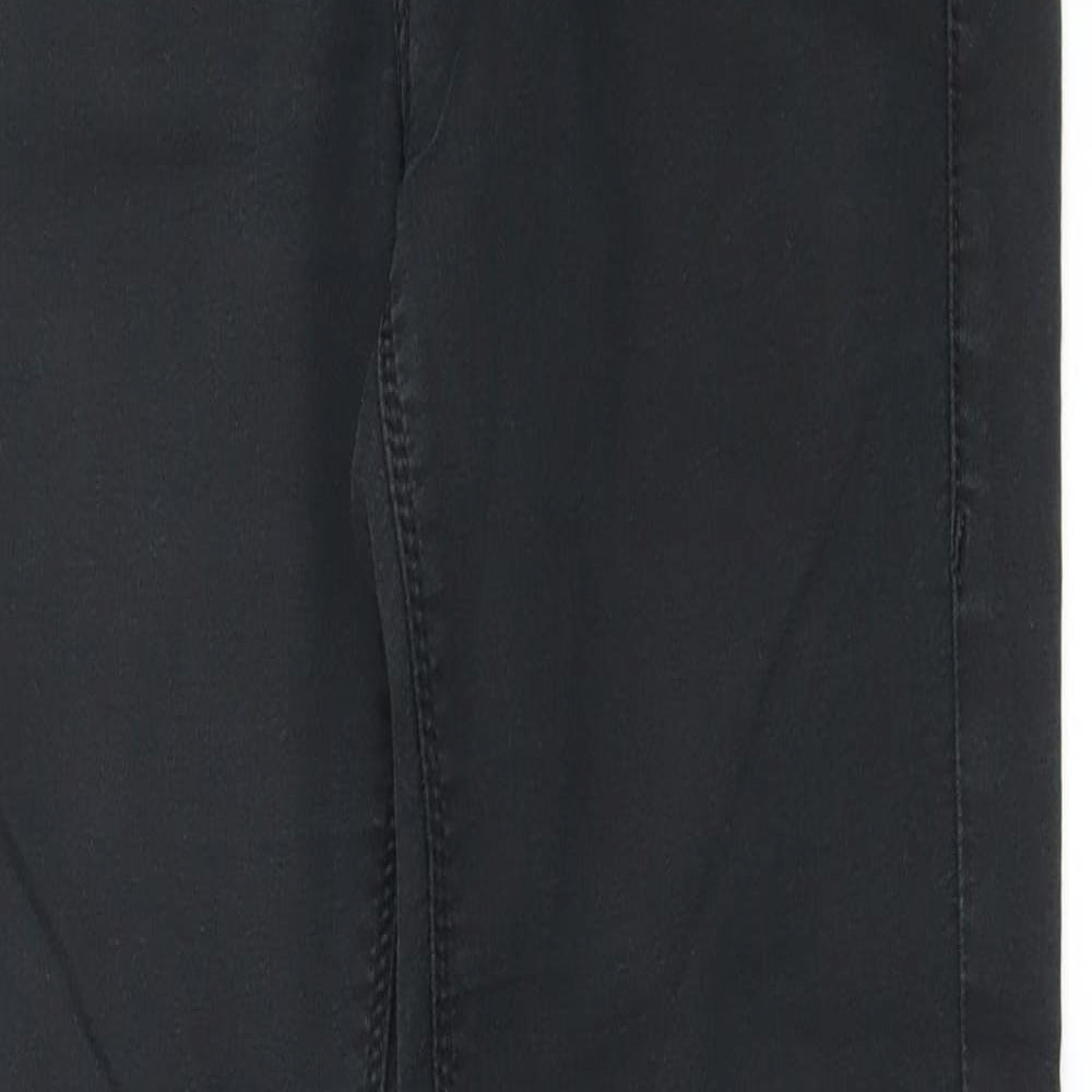 Topshop Womens Black  Denim Skinny Jeans Size 28 in L28 in