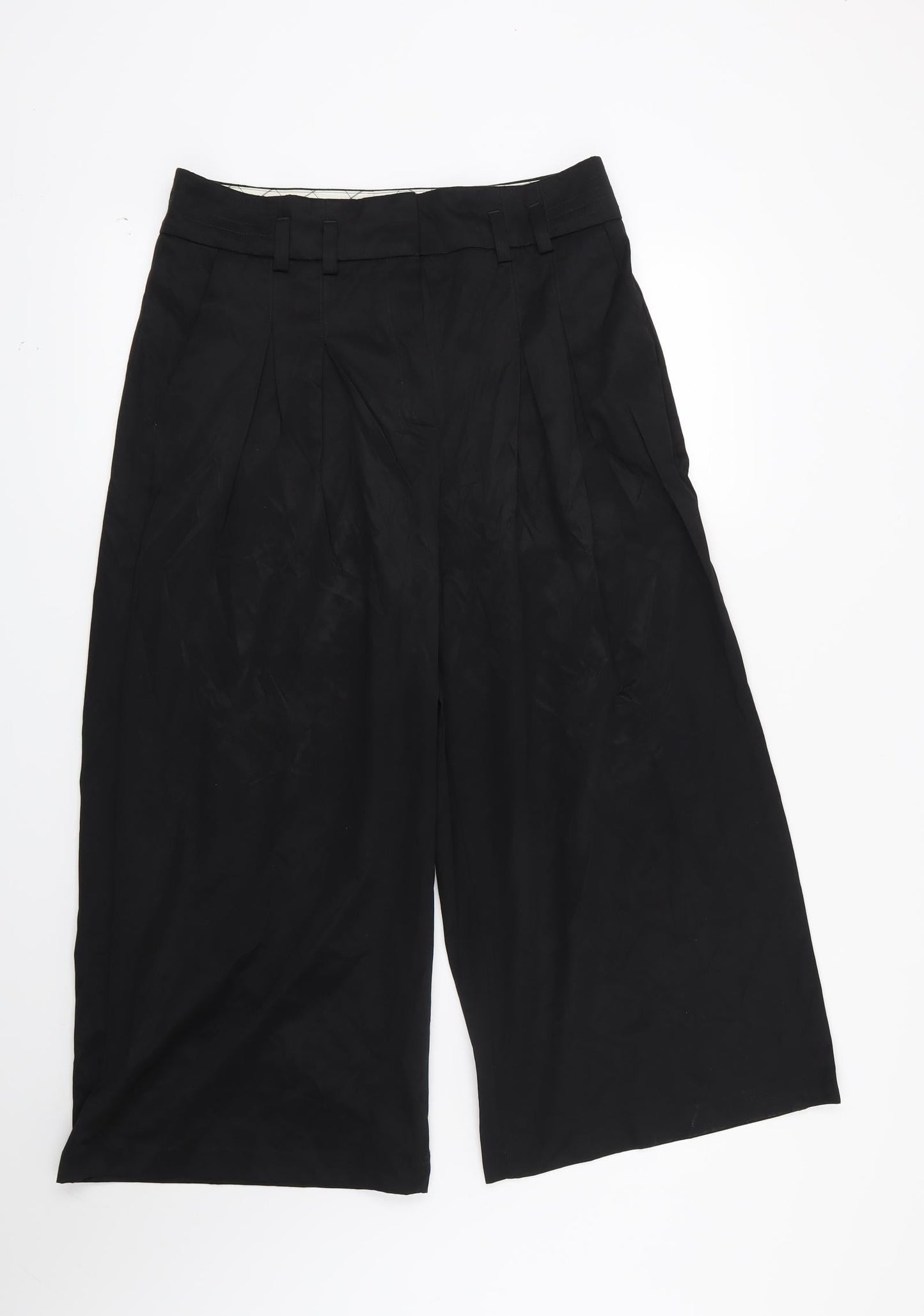Marks and Spencer Womens Black   Trousers  Size 12 L24 in