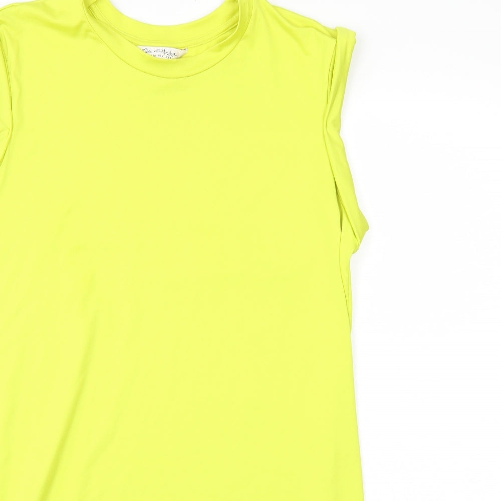 Miss Selfridge Womens Yellow   Mini  Size 6