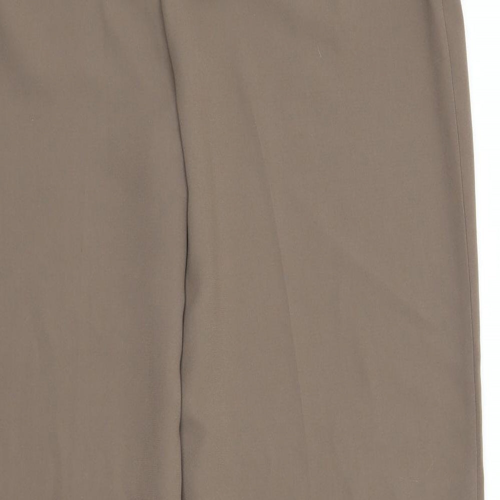Papaya Womens Brown   Trousers  Size 18 L30 in