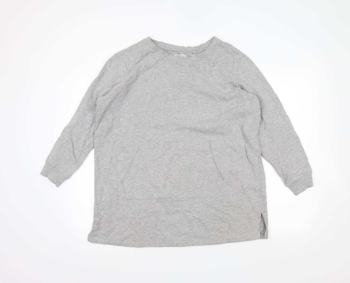 capsule Womens Grey   Pullover Sweatshirt Size 16