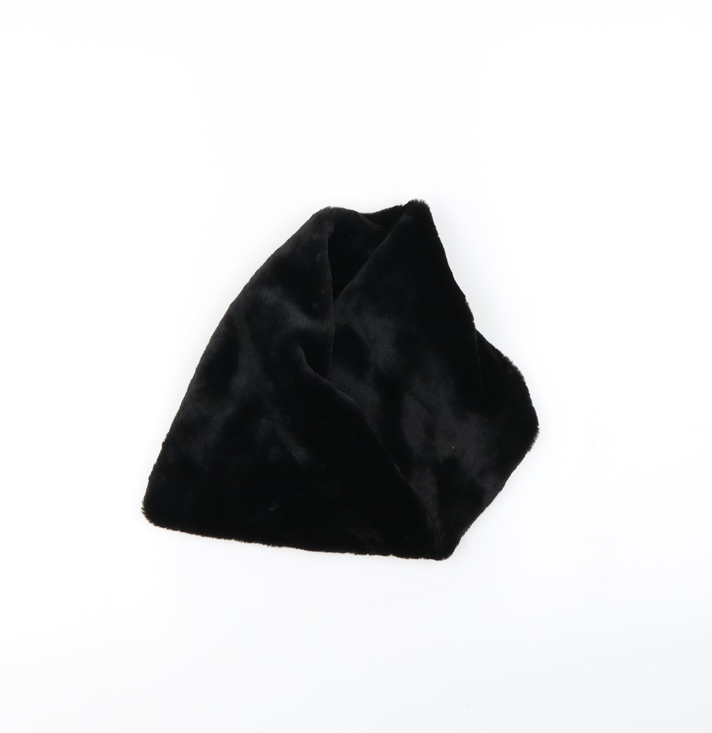 Preworn Womens Black    Scarf