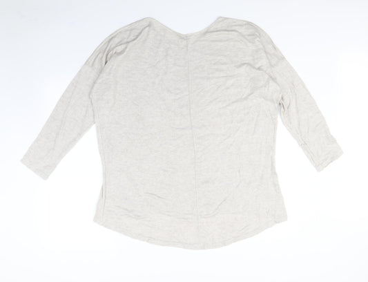 Viola Borghi Womens Ivory   Pullover Jumper Size 2XL