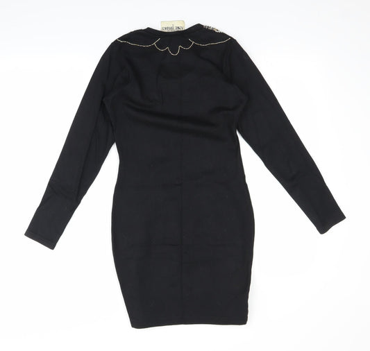 Anne Brooks Womens Black   Pencil Dress  Size S