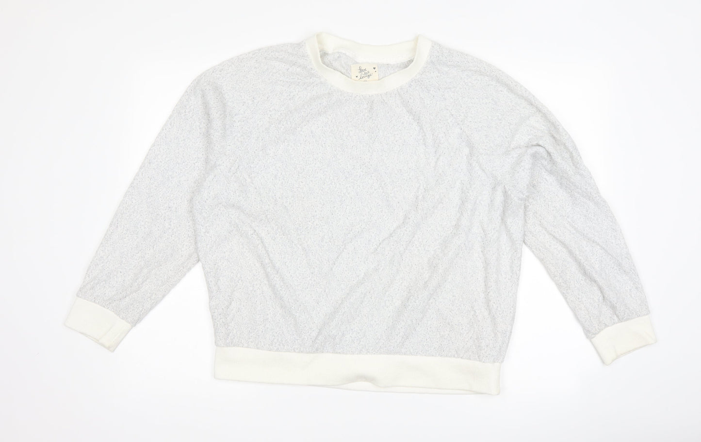 Primark Womens Grey   Pullover Sweatshirt Size M  - Loungewear