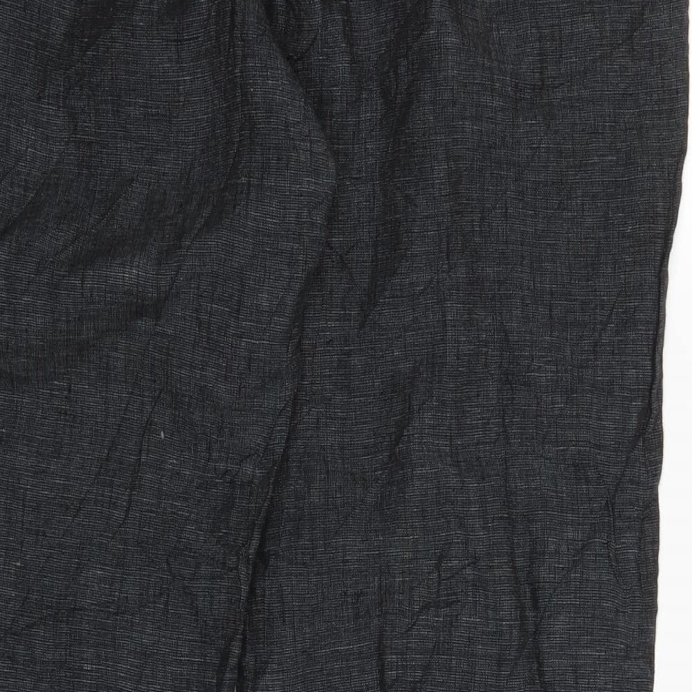 Marks and Spencer Womens Black   Trousers  Size 14 L26 in