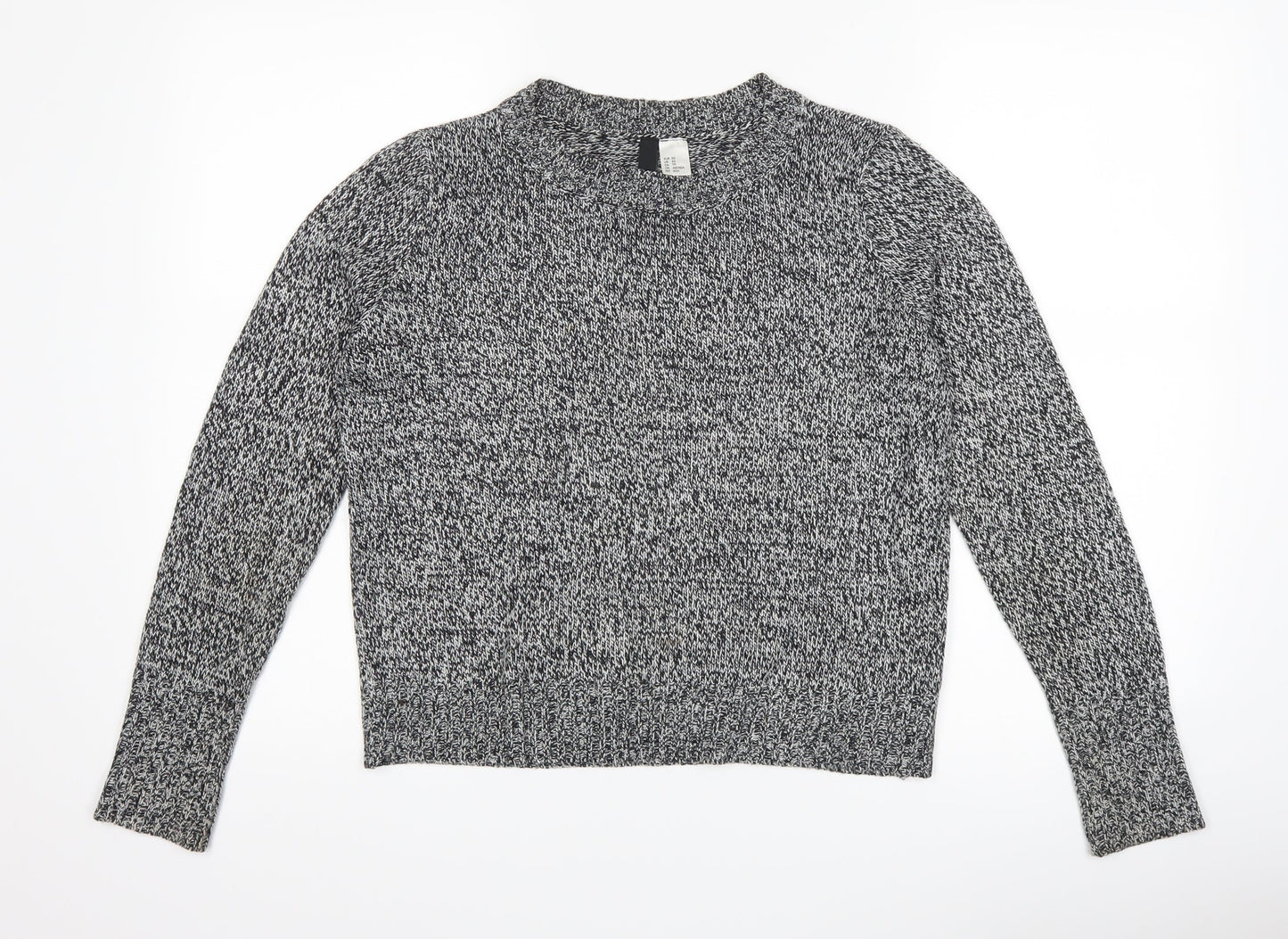 H&M Womens Grey   Pullover Jumper Size XS