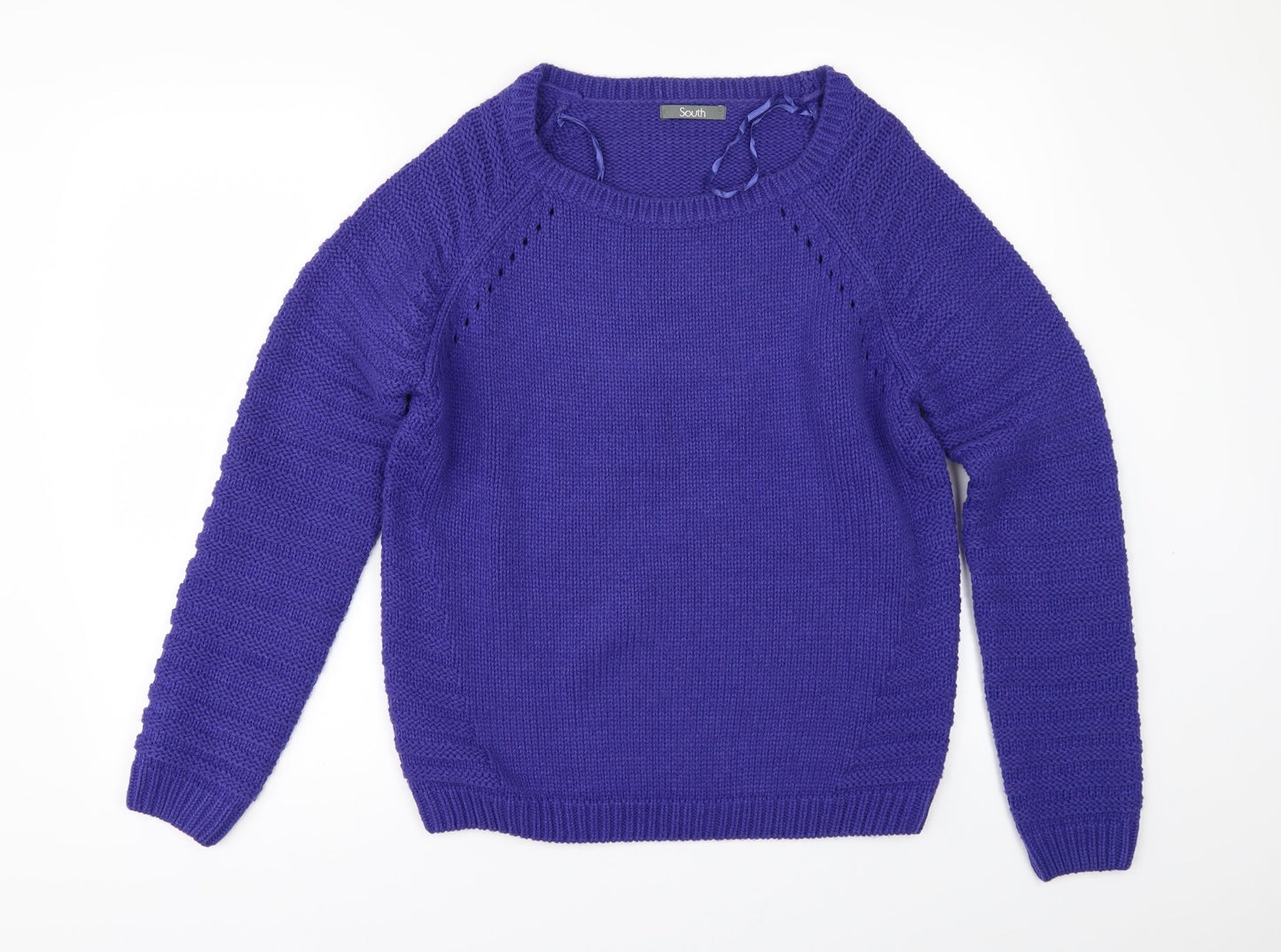 South Womens Purple   Pullover Jumper Size 14