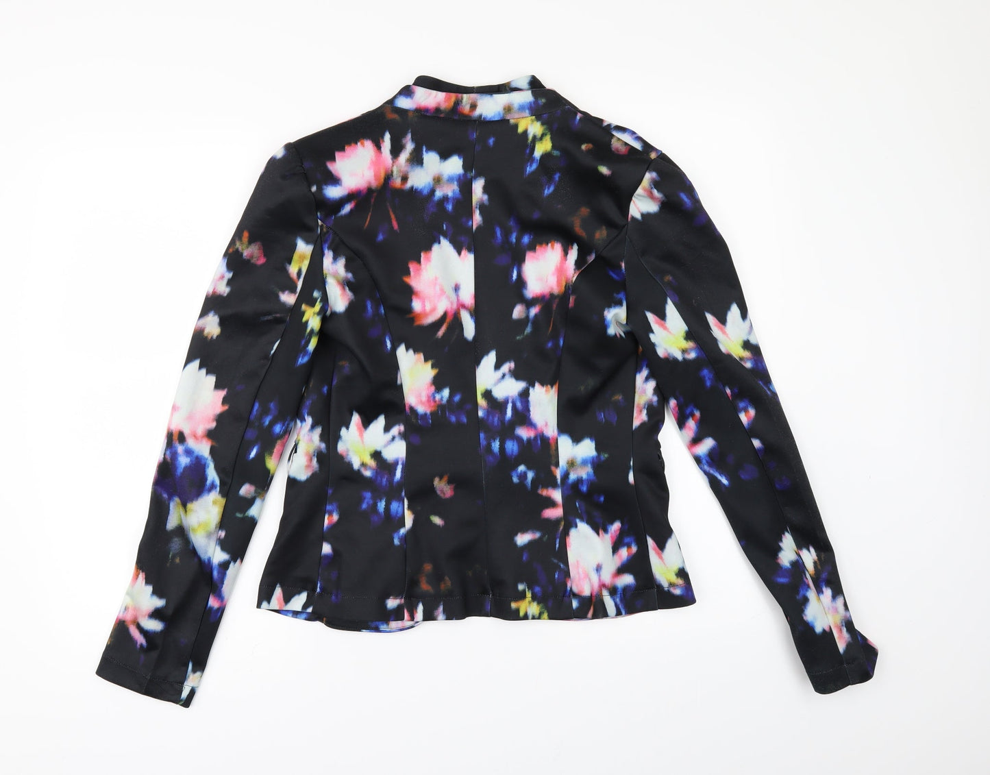 Paper Dolls Womens Black Floral  Jacket  Size 8