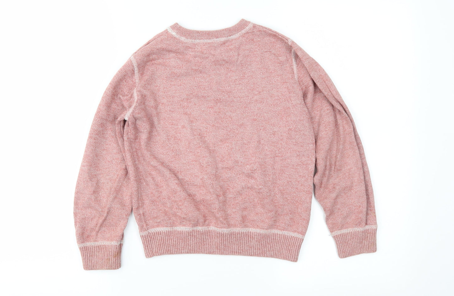 NEXT Girls Pink   Pullover Sweatshirt Size 7 Years