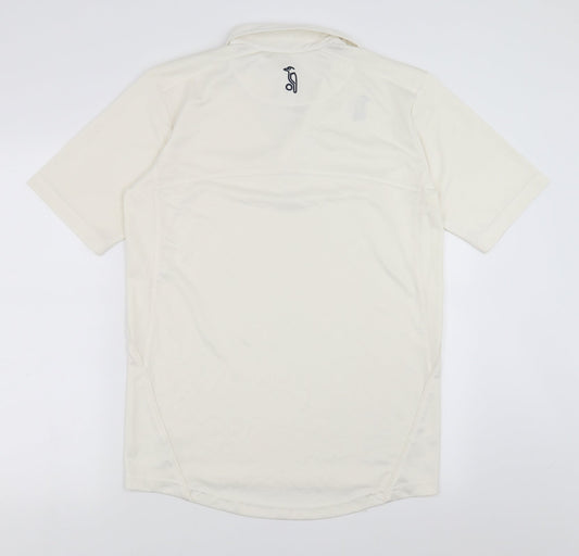 kookaburra Mens Ivory    Polo Size S