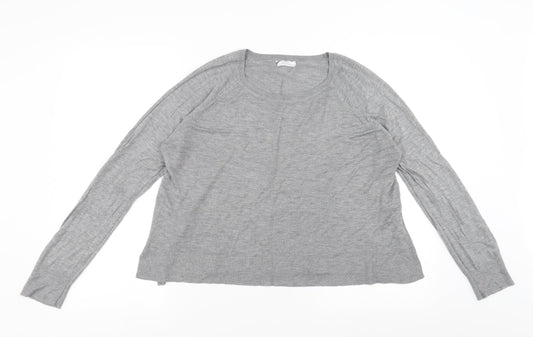 Zara Womens Grey   Pullover Jumper Size M
