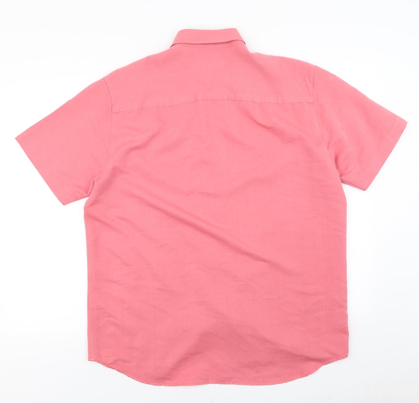 Fraser Mens Pink    Button-Up Size M