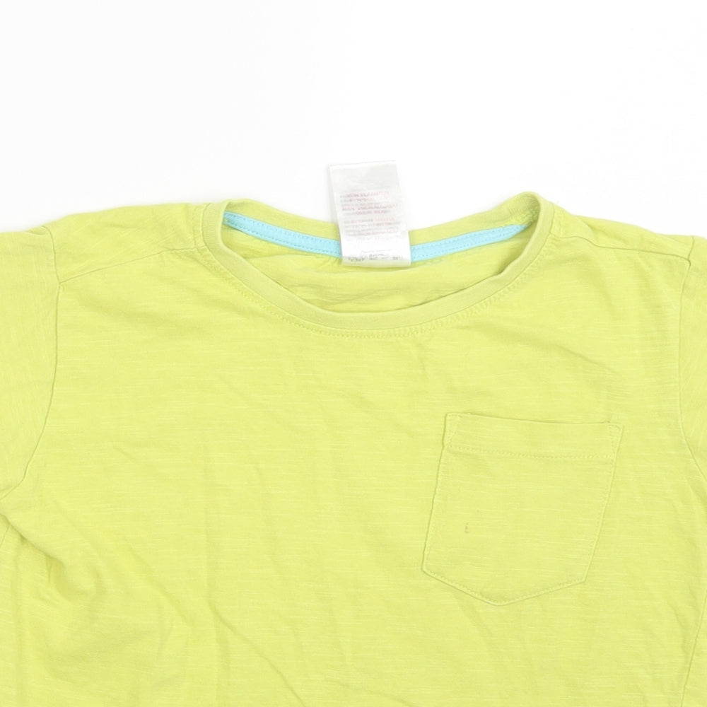 Urban Rascals Boys Yellow   Basic T-Shirt Size 6 Years