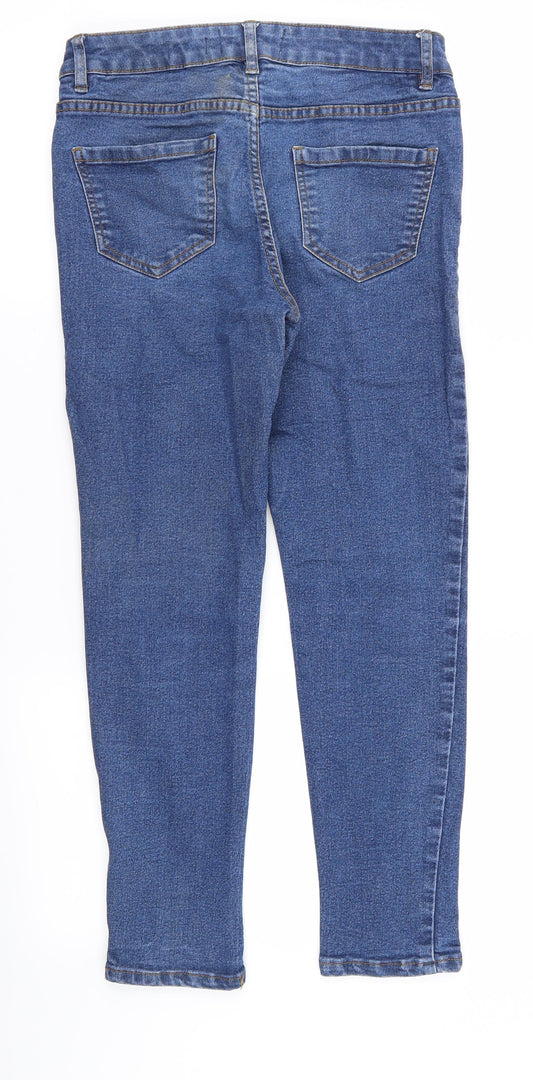 New Look Womens Blue   Skinny Jeans Size 8 L28 in