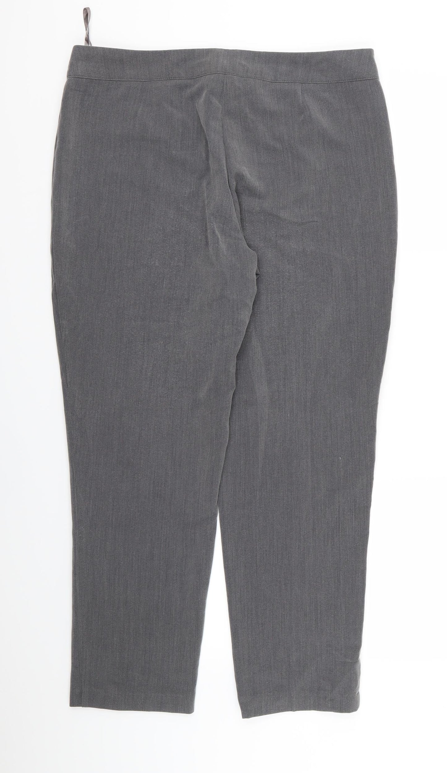 Classic Womens Grey   Trousers  Size 14 L27 in