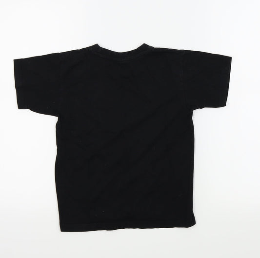 B&C Boys Black Colourblock  Basic Casual Size 7-8 Years