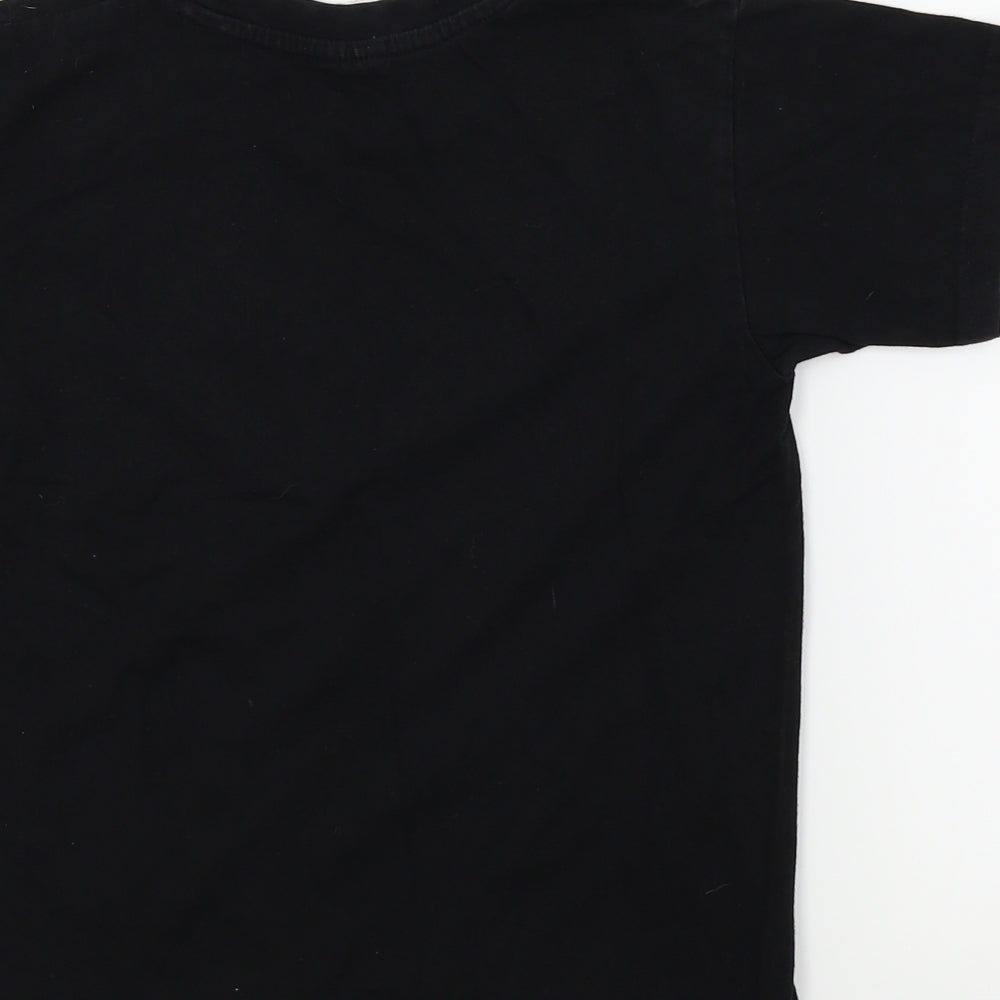 B&C Boys Black Colourblock  Basic Casual Size 7-8 Years