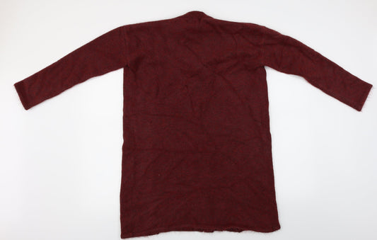 ashb Womens Red   Cardigan Jumper Size M