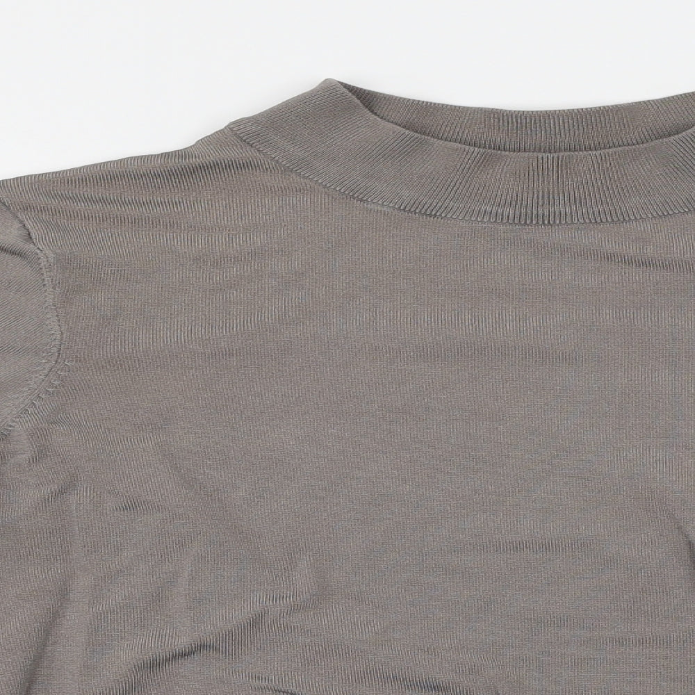 H&M Womens Grey   Pullover Jumper Size M