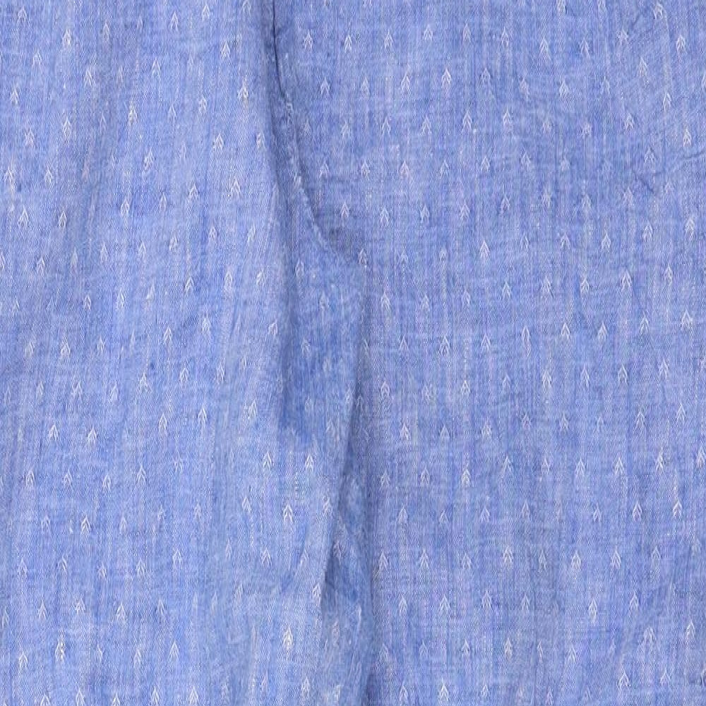 Marks and Spencer  Womens Blue   Trousers  Size 12 L24 in