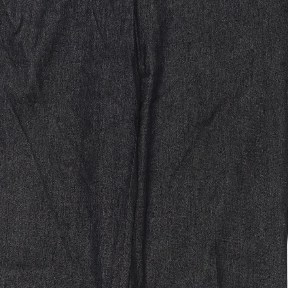 Marks and Spencer  Womens Grey   Trousers  Size 10 L29 in