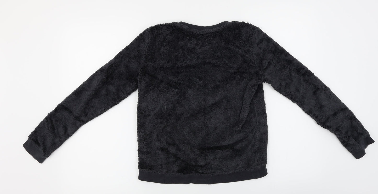 H&M  Girls Grey   Pullover Jumper Size 11-12 Years