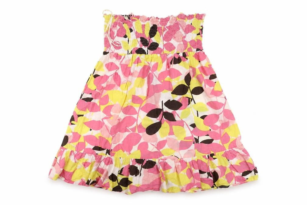 Essentials Style  Womens Pink Floral  A-Line  Size 12
